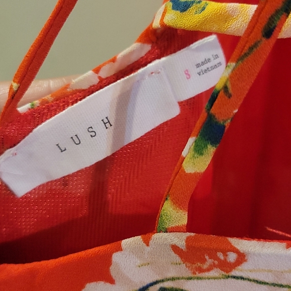 Lush- Floral High-Low Dress - Picture 8 of 10